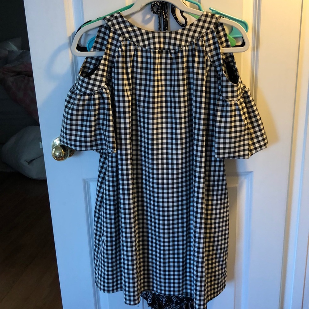 Zara gingham Shift Dress